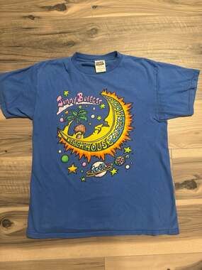 Vintage 1999 Jimmy Buffett Beach House on the Moon Tour T-Shirt